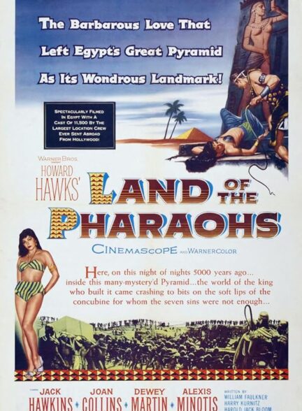 دانلود فیلم Land of the Pharaohs – سرزمین فراعنه