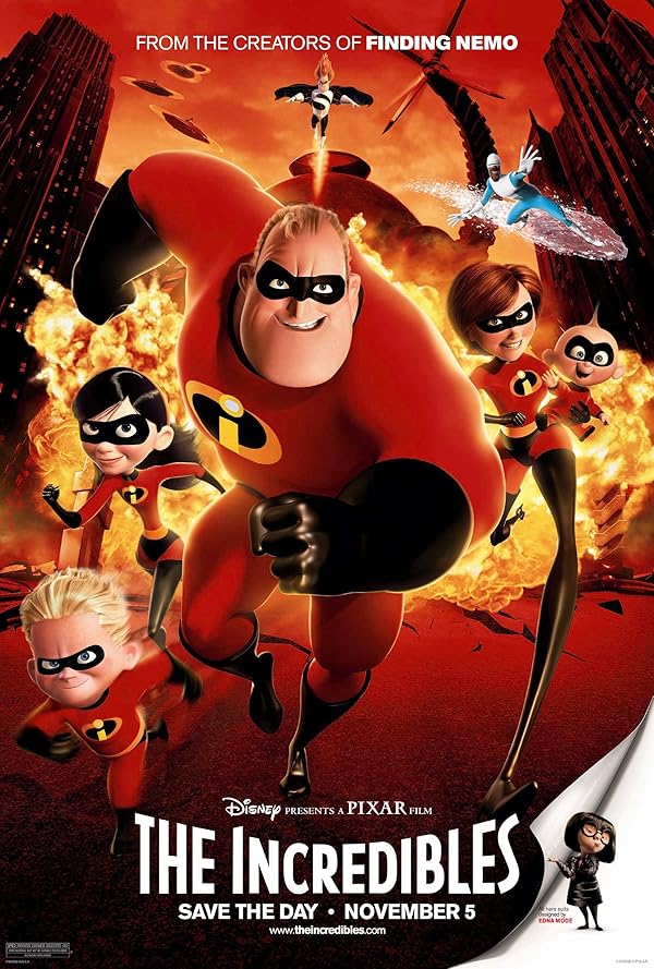 دانلود فیلم The Incredibles / شگفت‌انگیزان