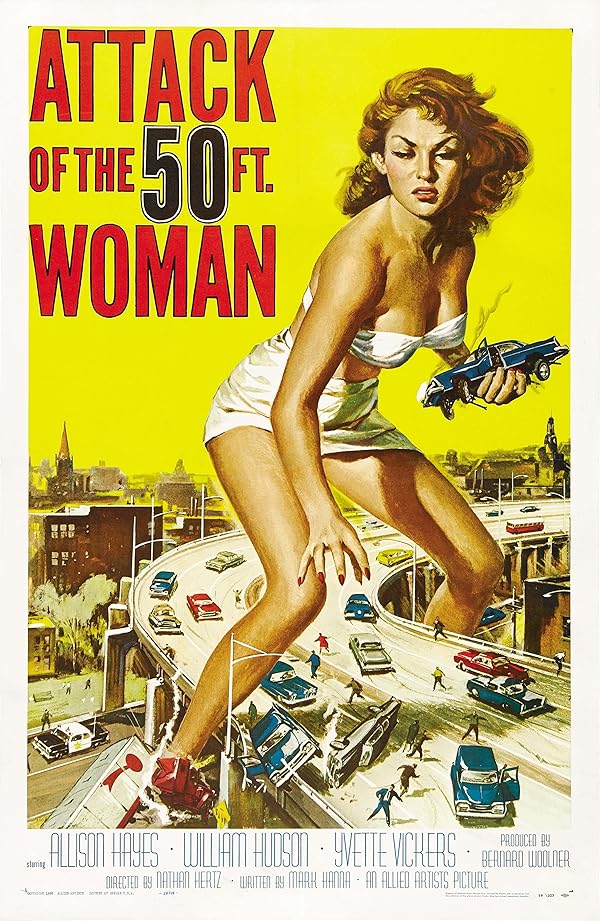 دانلود فیلم Attack of the 50 Foot Woman / حمله زن ۵۰ فوتی