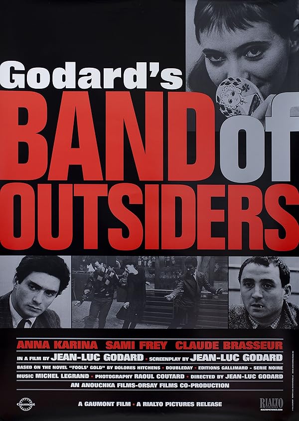 دانلود فیلم Band of Outsiders / دستهٔ جداگانه