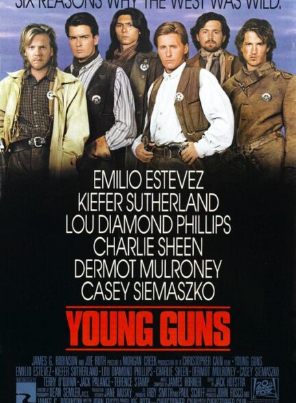 دانلود فیلم Young Guns / اسلحه‌های جوان